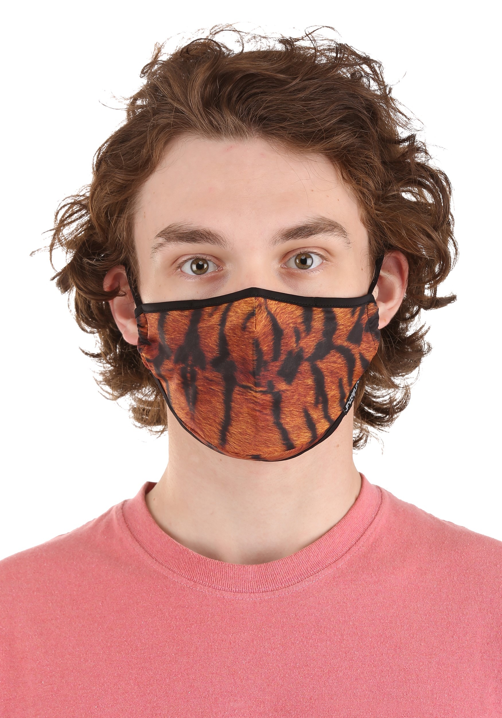 Máscara de cubierta de tela protectora de tigre que cubre la cara Multicolor