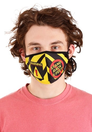 Stand Back Protective Fabric Face Covering Mask