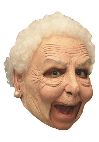 Deluxe Old Woman Mask