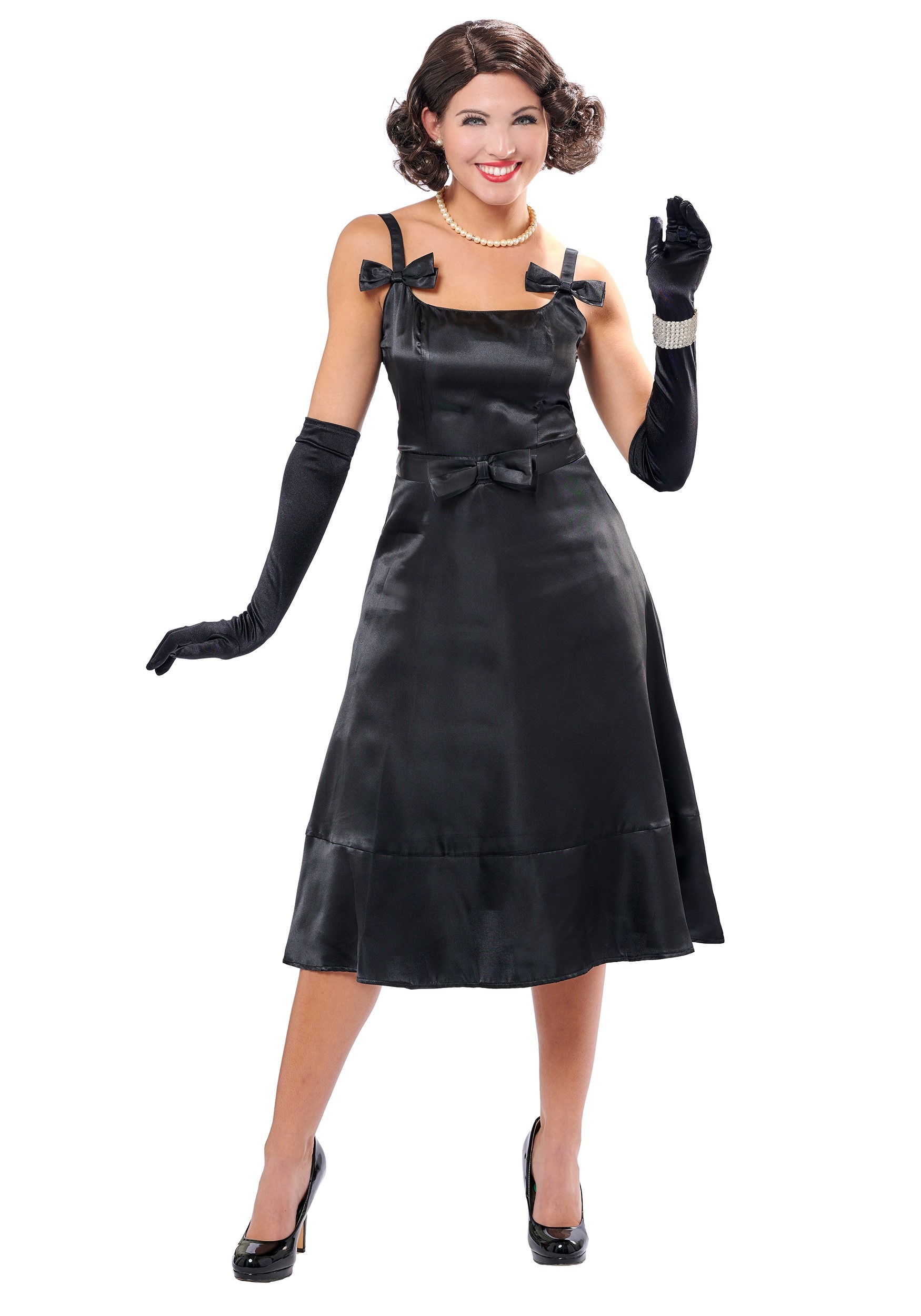 Photos - Fancy Dress Franco Costume Culture by  LLC Women's Mrs. Sensational Costume Dress Black 