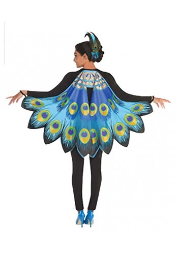Printed Peacock Wings
