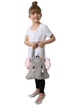 Moving Ears Elephant Plush Trick or Treat Bag