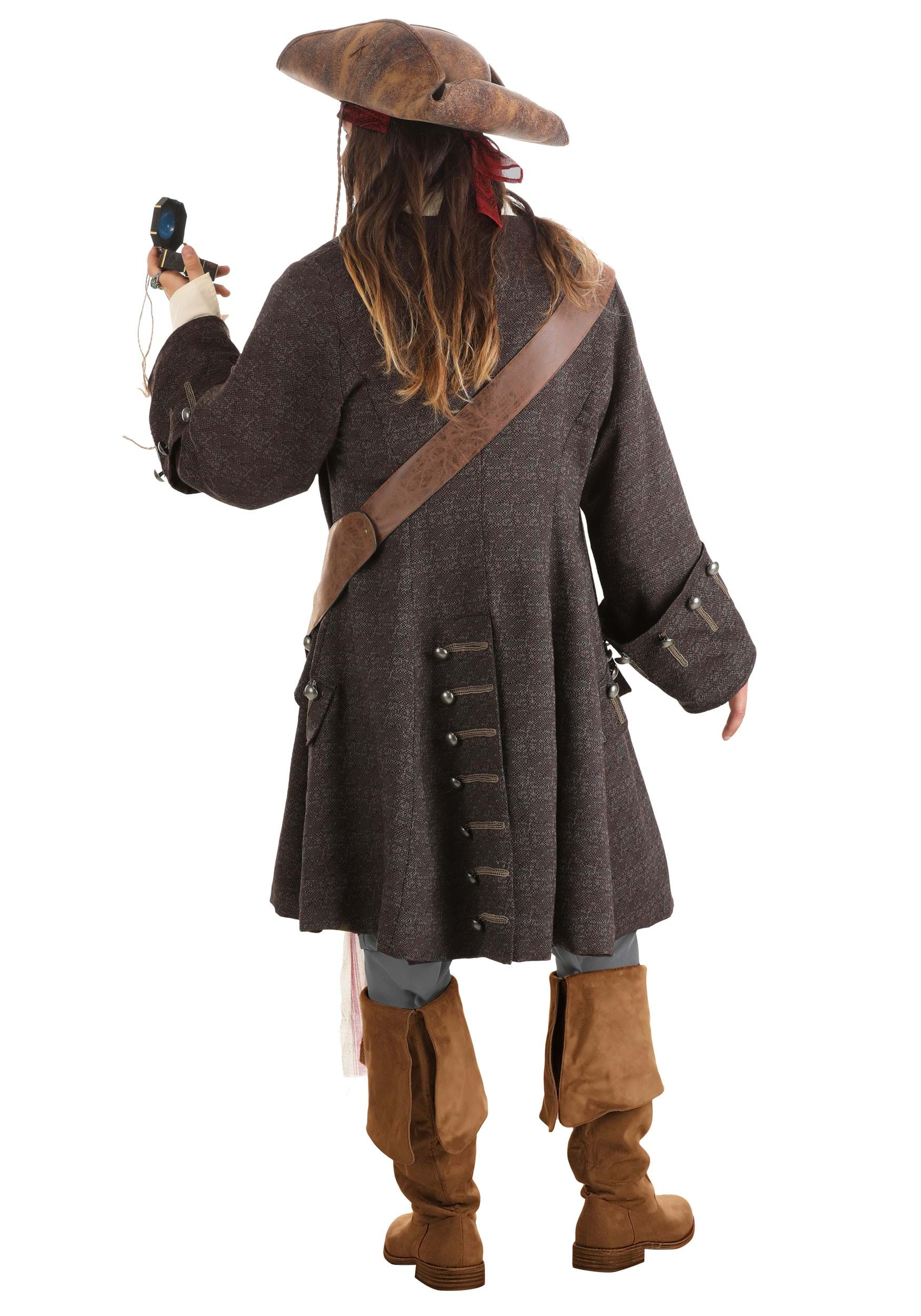 Adult Authentic Captain Jack Sparrow Costume