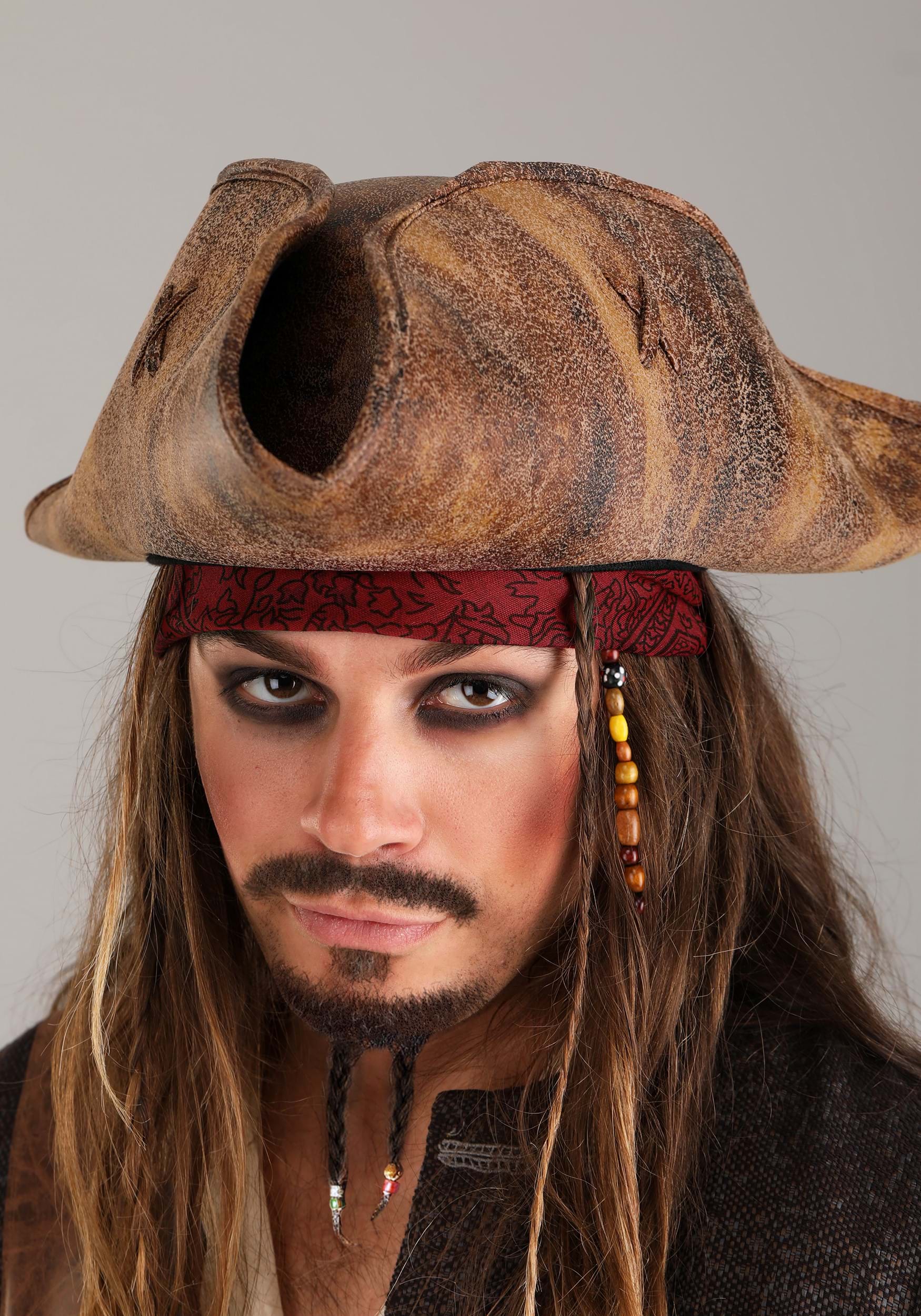 Exclusive Authentic Captain Jack Sparrow Costume For Men 6783