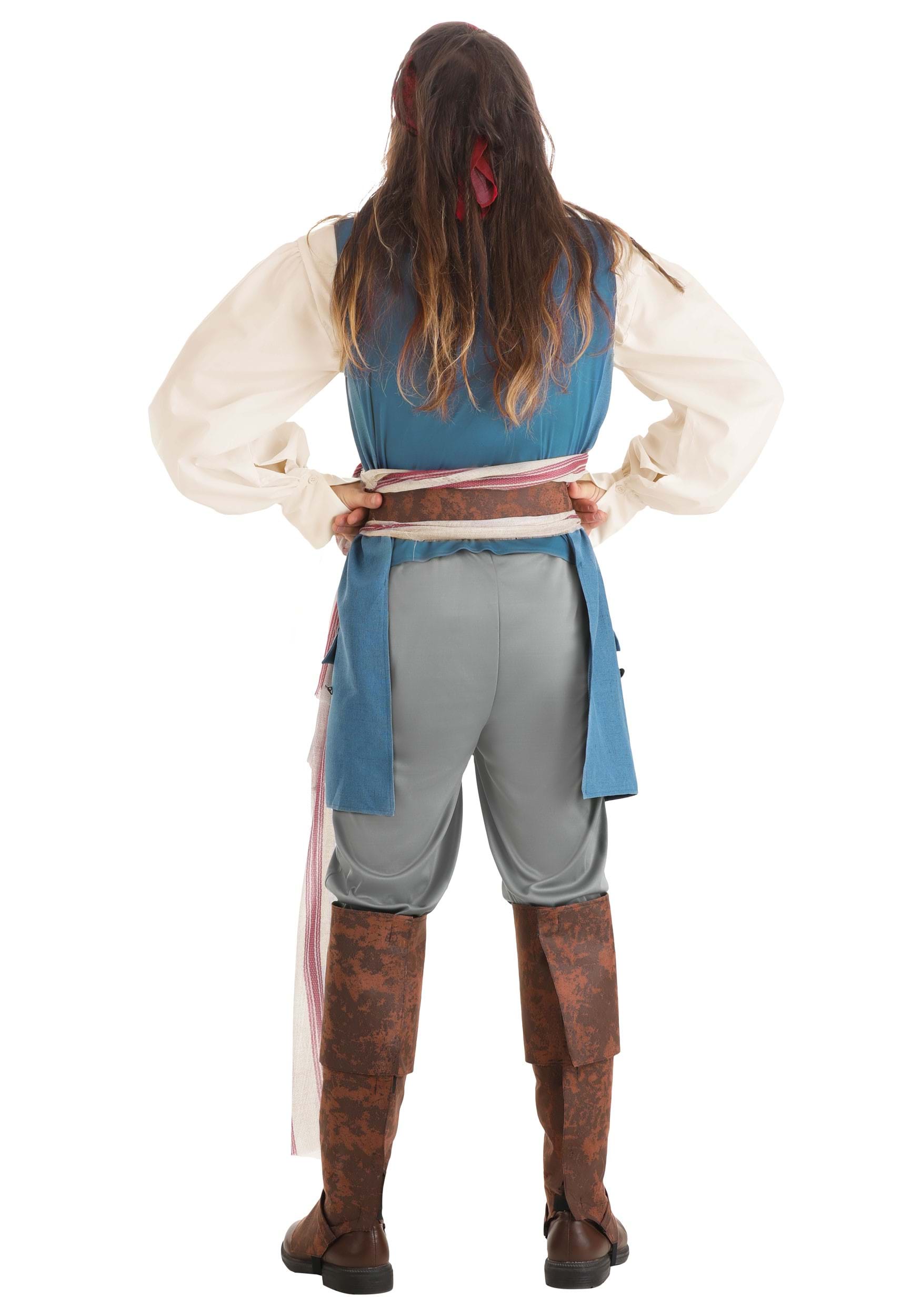 Mens Captain Jack Sparrow Costume 6824