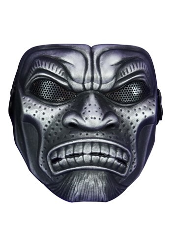 Silver Samurai Warrior Mask