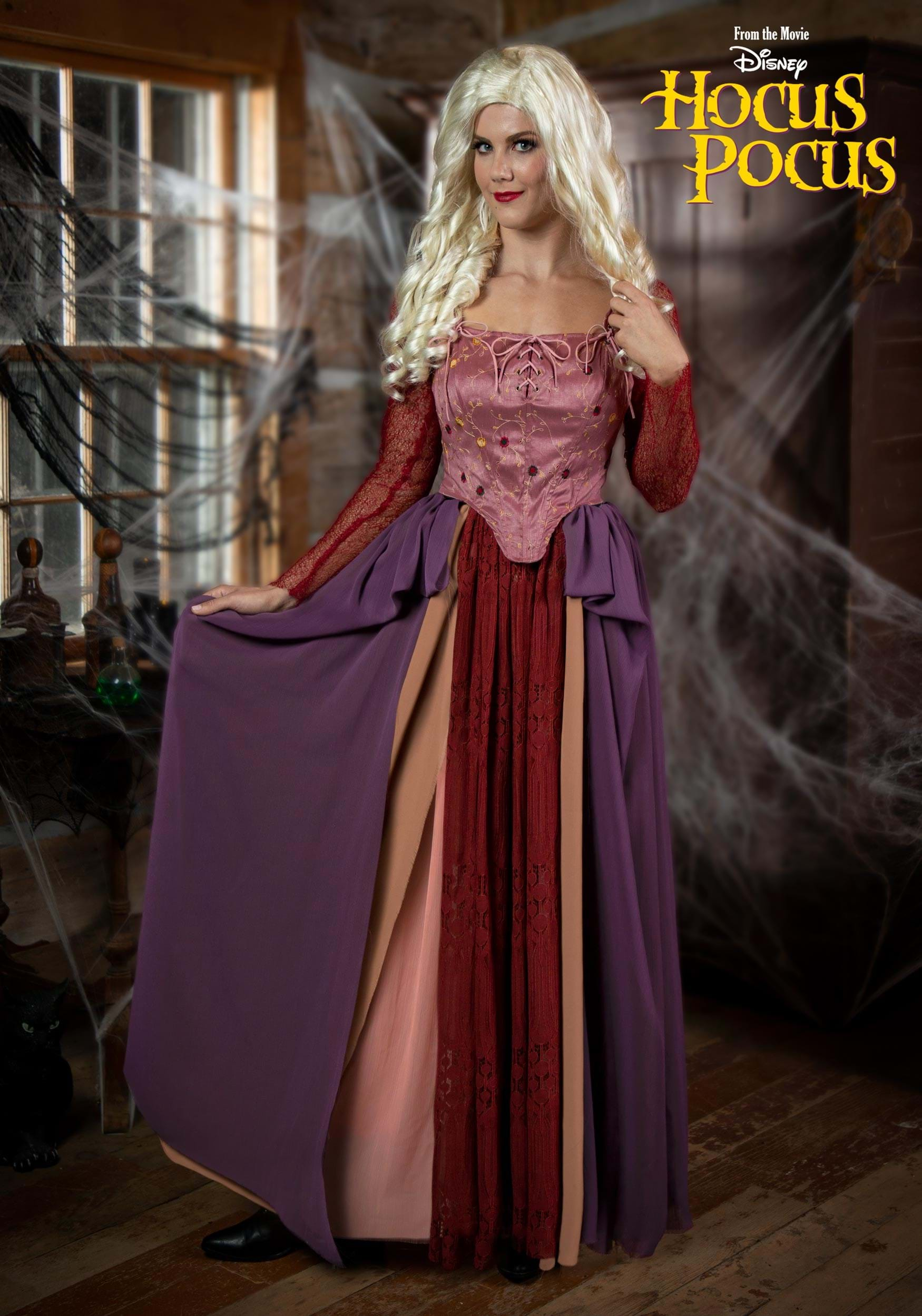 Hocus Pocus Sarah Sanderson Plus Size Womens Costume 