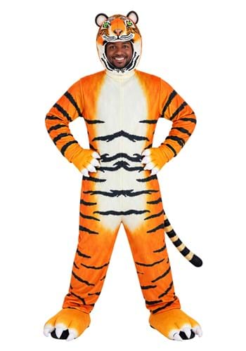 Adult Realistic Tiger Costume upd