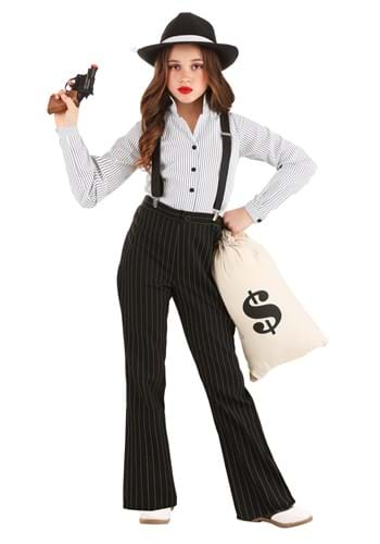 Gangster Costumes - Adult, Kids 1920's Halloween Gangster Costume