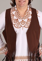 Mens Plus Size Woodstock Hippie Costume Alt 3