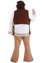 Mens Plus Size Woodstock Hippie Costume Alt 1