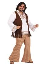 Mens Plus Size Woodstock Hippie Costume New Main
