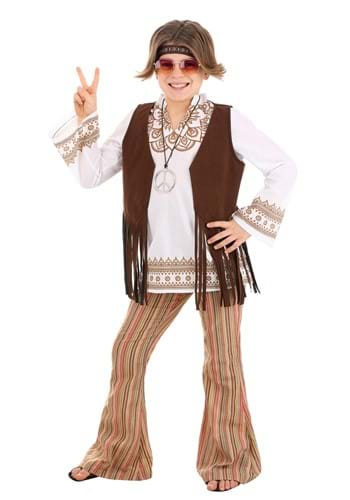 Men's Plus Size Woodstock Hippie Costume