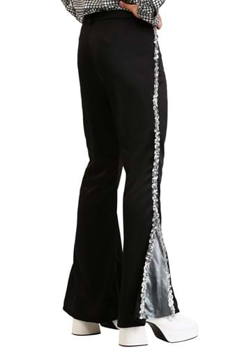 silver disco pants