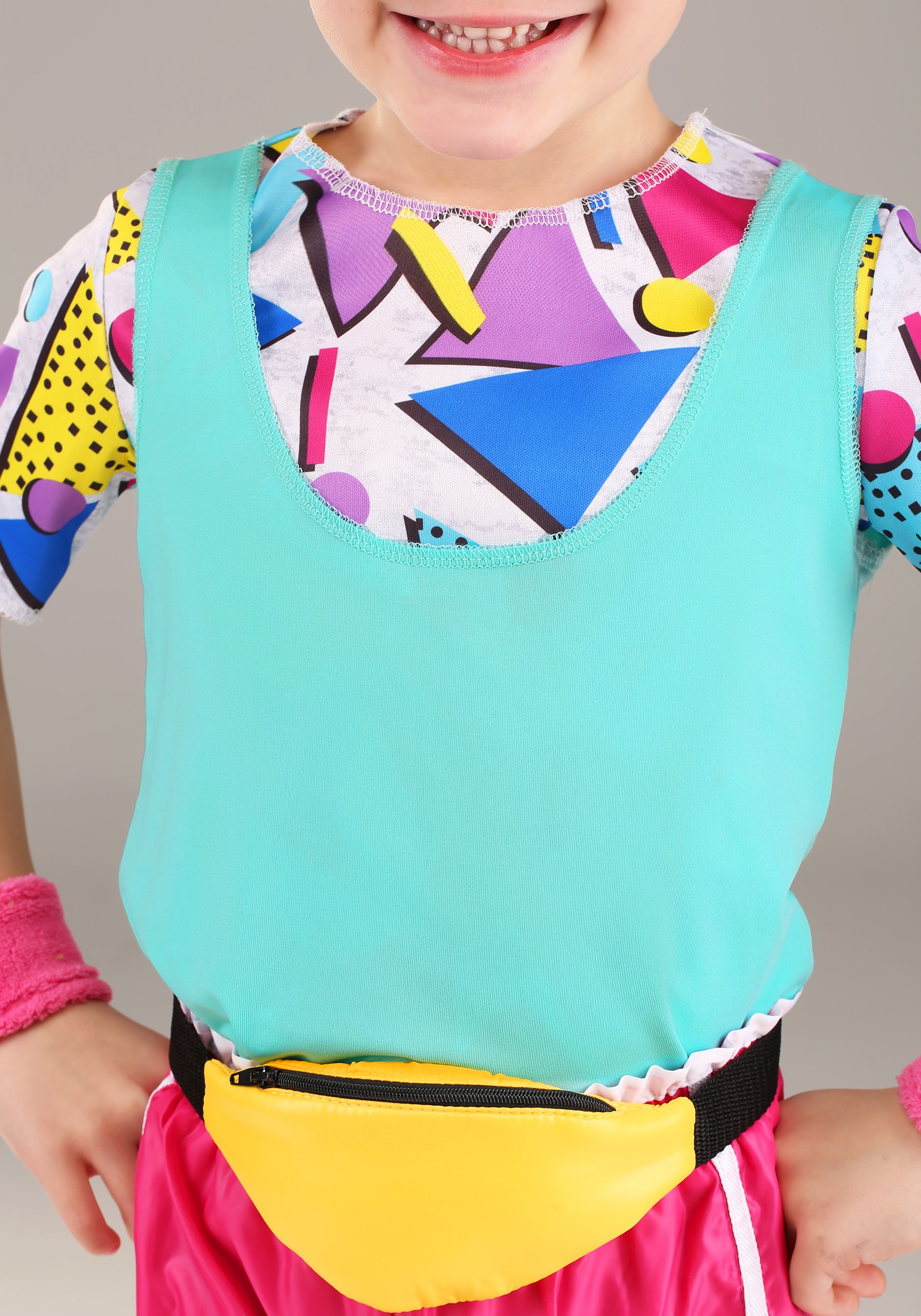 Work It Out 80s Toddler Costume
