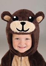 Toddler Brown Bear Jumpsuit Costume Alt 3