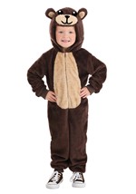 Toddler Brown Bear Jumpsuit Costume Alt 2
