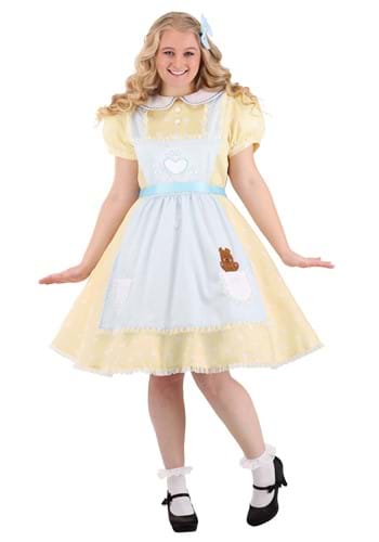 Women's Plus Size Goldilocks Costume