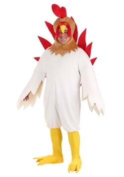 Big Duck Yellow Bird Farm Animal Fancy Dress Up Halloween Deluxe Adult Costume 
