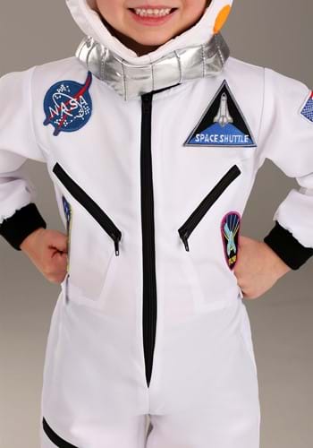 White Astronaut Jumpsuit Toddler Costume | Kid's Astronaut Costumes