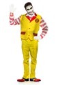 Men's Evil Fast Food Clown Costume