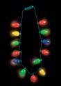 Light Up Christmas Bulb Necklace Alt 1