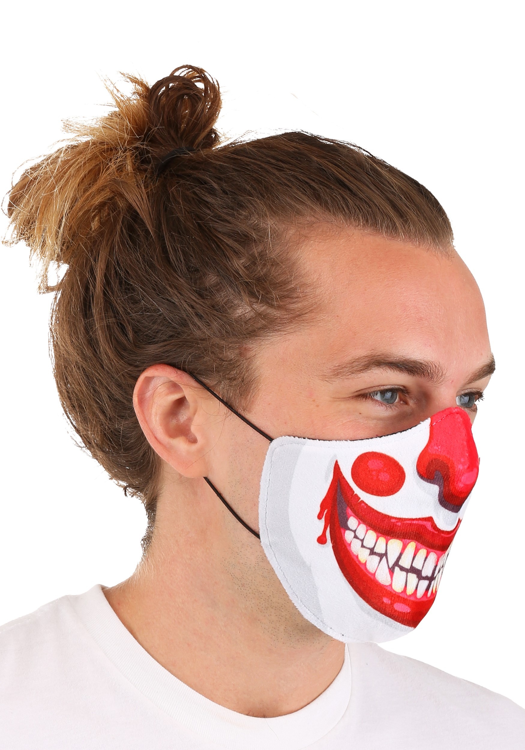 Clown Sublimated Face Mask for Adults