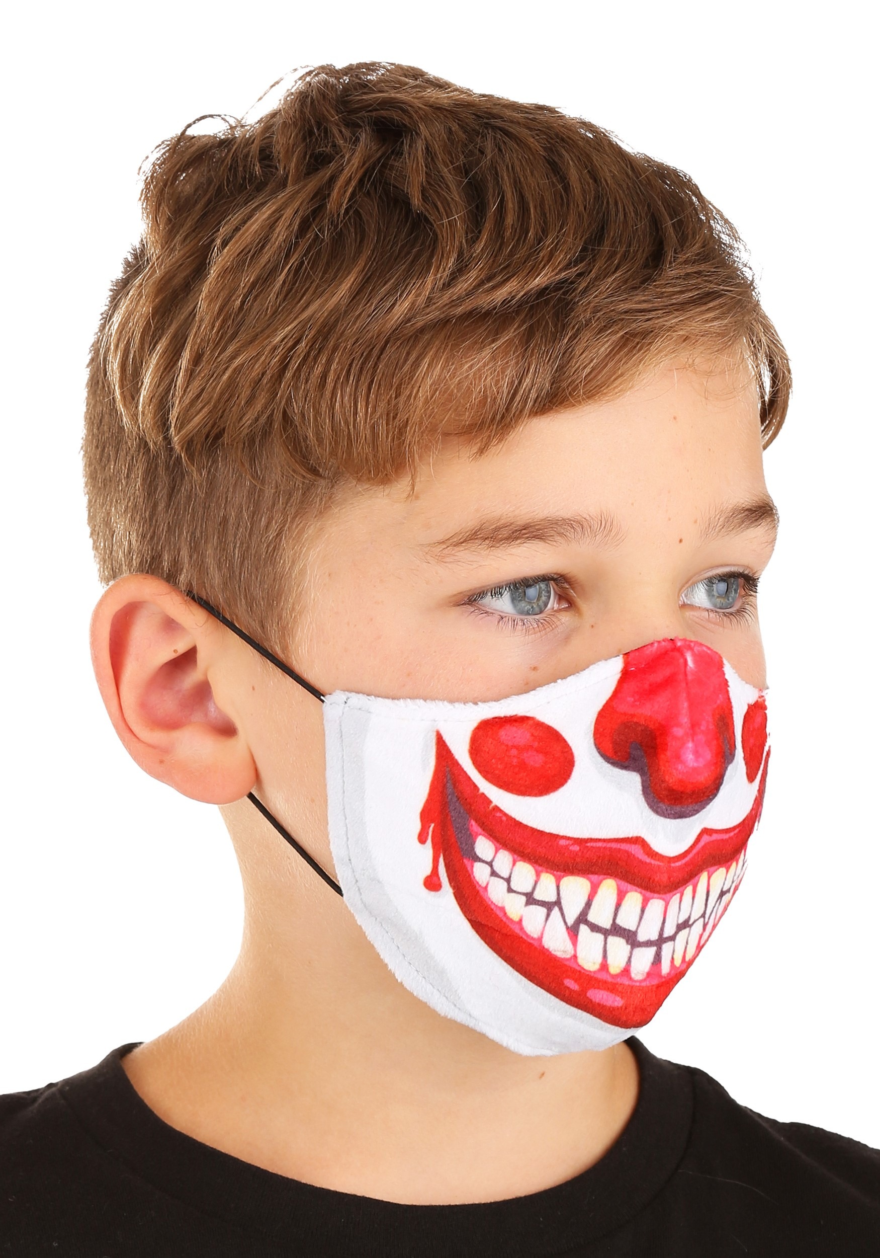 Clown Sublimated Kid's Face Mask