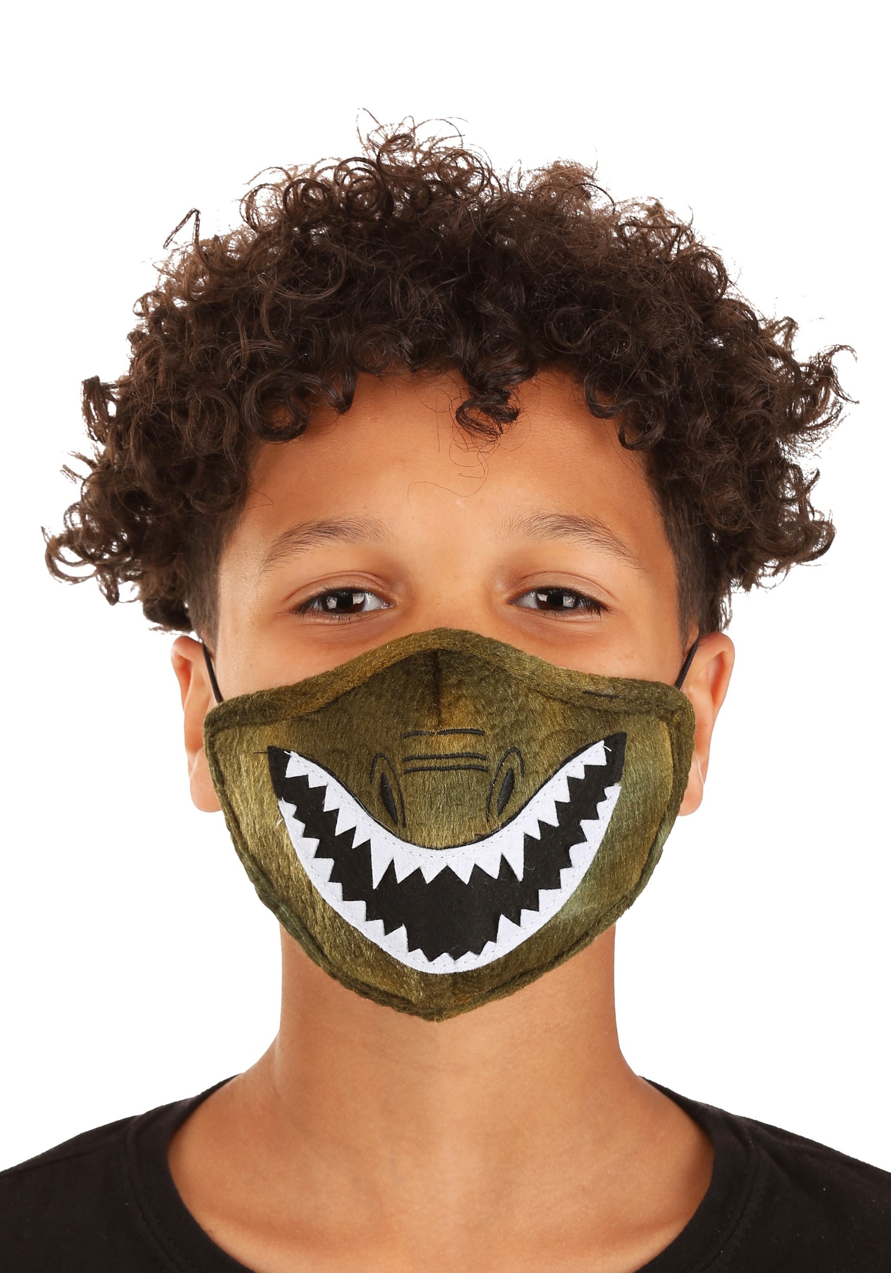 Máscara facial sublimada del dinosaurio del niño Multicolor