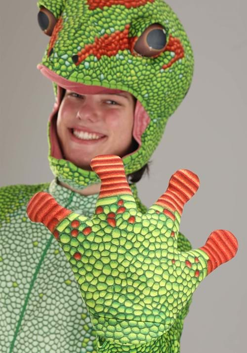 Green Gecko Adult Costume