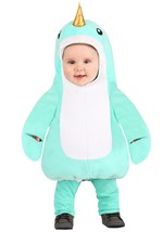 Blue Narwhal Baby Costume Alt 1