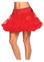 Plus Size Red Tulle Petticoat