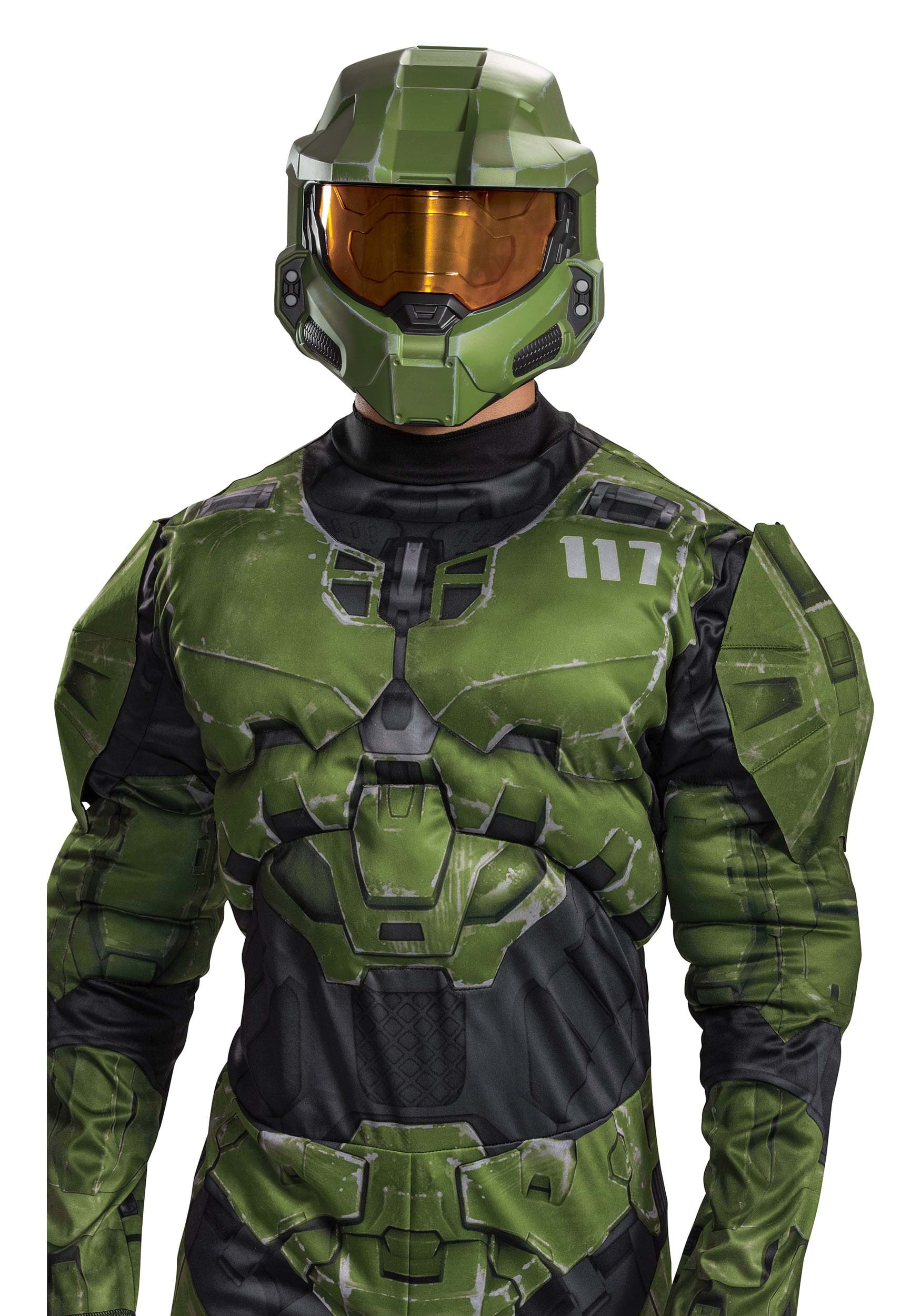 Halo Infinite Master Chief Costume Helmet For Adults