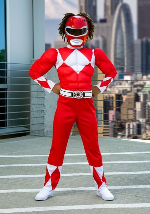 Boy's Power Rangers Red Ranger Costume