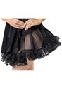 Black Lace Trim Petticoat