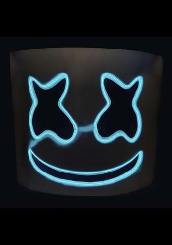 DJ Marshmello Adult Light Up Mask | Costume Accessories