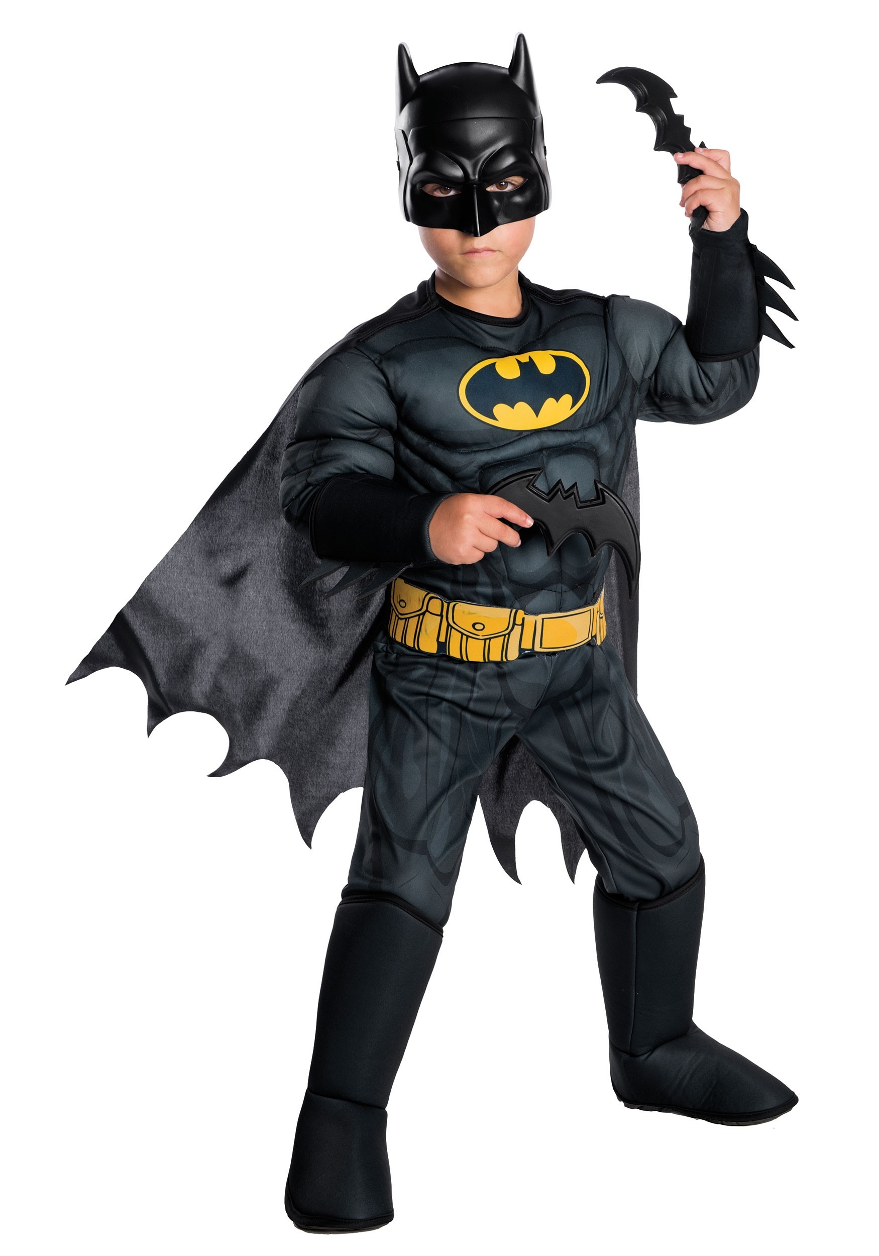 Disfraz de DC Comics Deluxe Batman para niños Multicolor Colombia