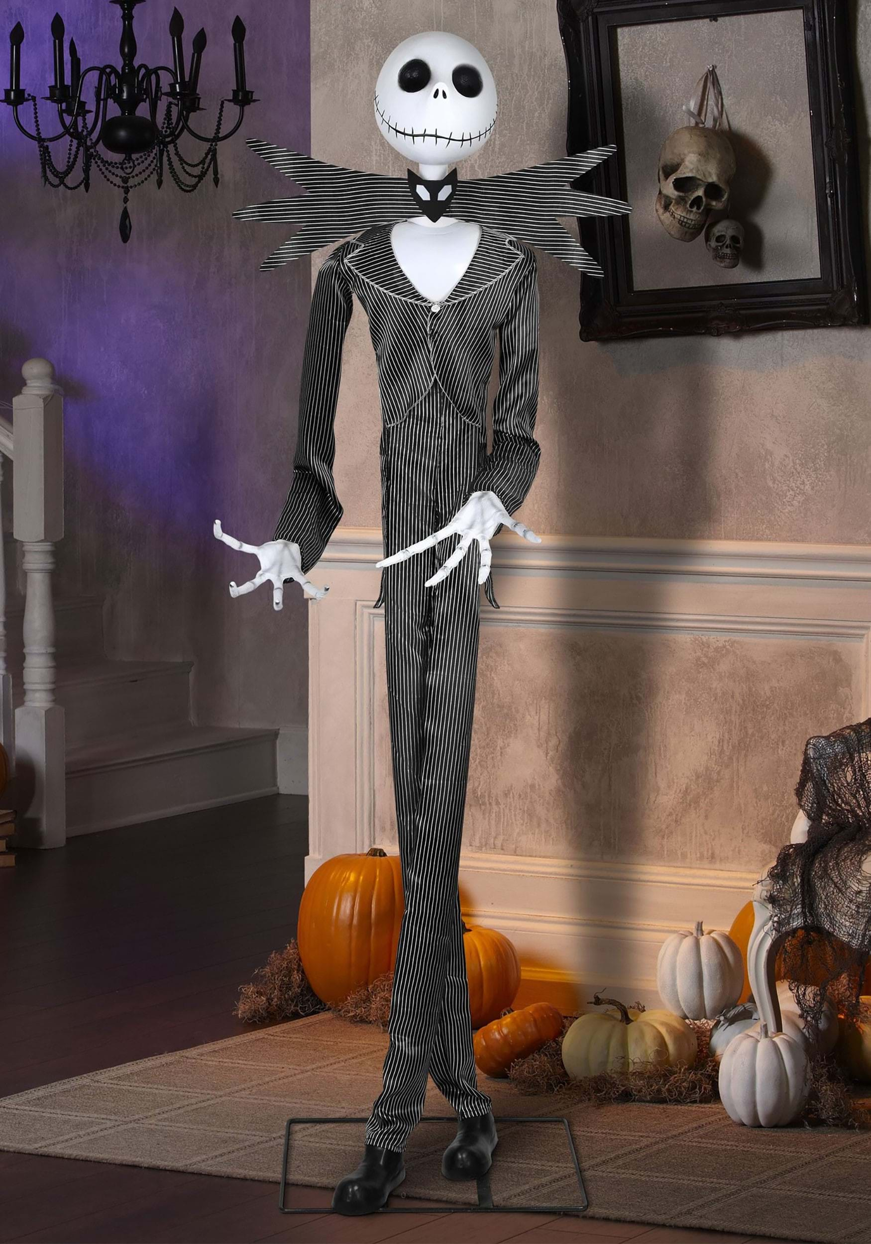 Jack Skellington Animatronic Life Size Character So Amazing Over 6 ft