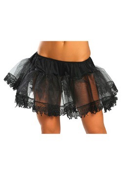 Sexy Black Petticoat Slip
