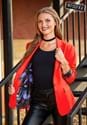 Womens Red Lydia Blazer