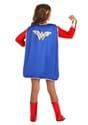 Kid's Wonder Woman Long Sleeve Dress Costume Alt 8