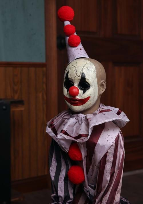 3FT See-Saw Evil Clown Animatronic Decoration | Evil Clown Decorations