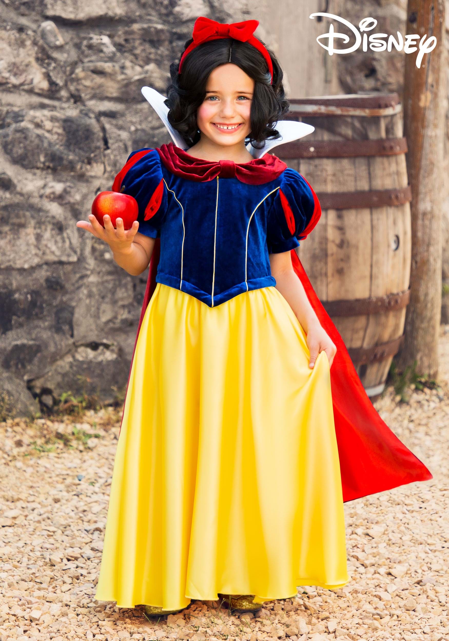 Disfraz de Blancanieves para niños pequeños de Blancanieves de Disney Multicolor