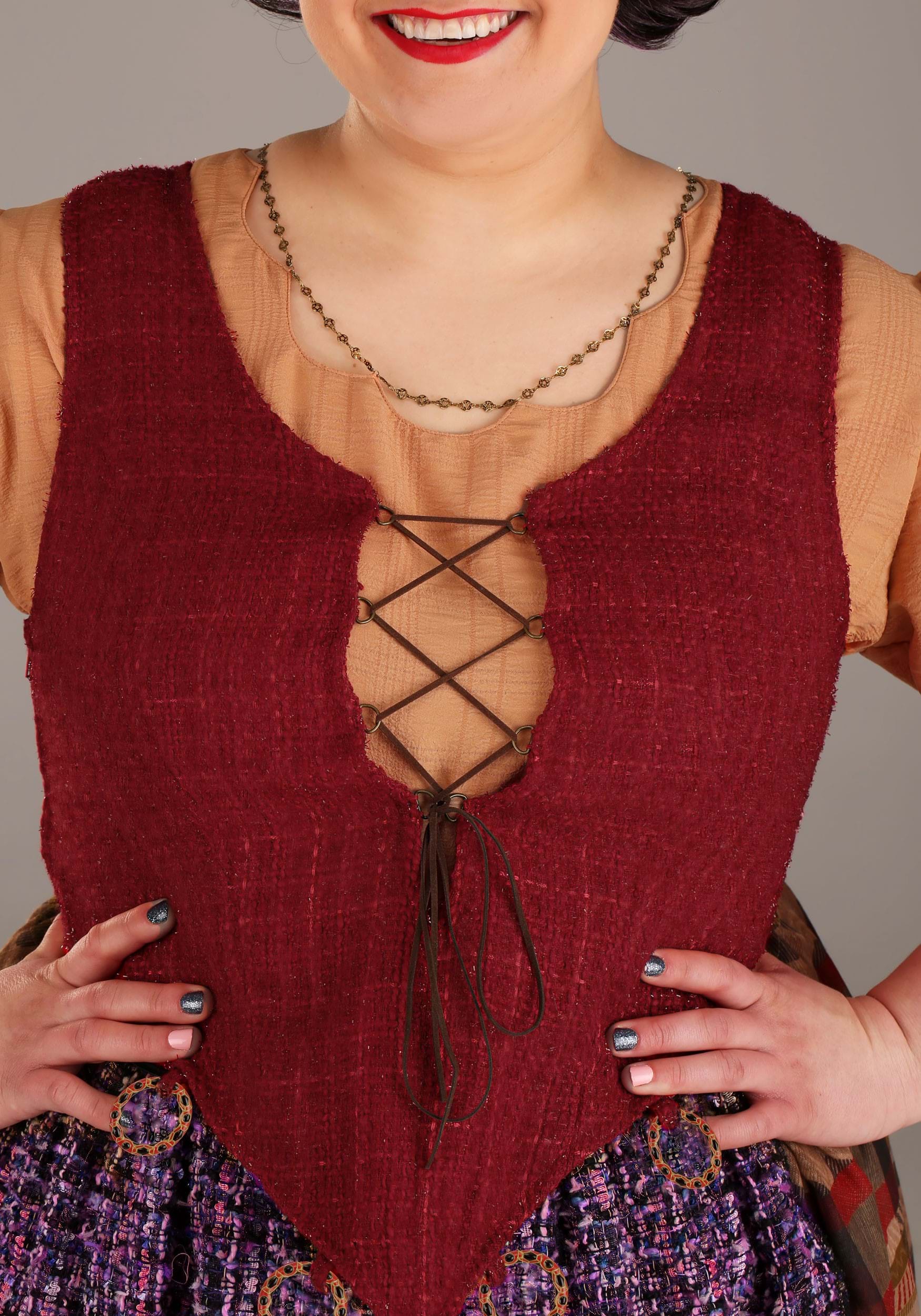 Women's Plus Size Hocus Pocus Mary Sanderson Costume