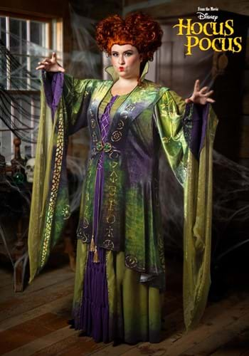 Plus Size Hocus Pocus Mary Sanderson Women's Costume