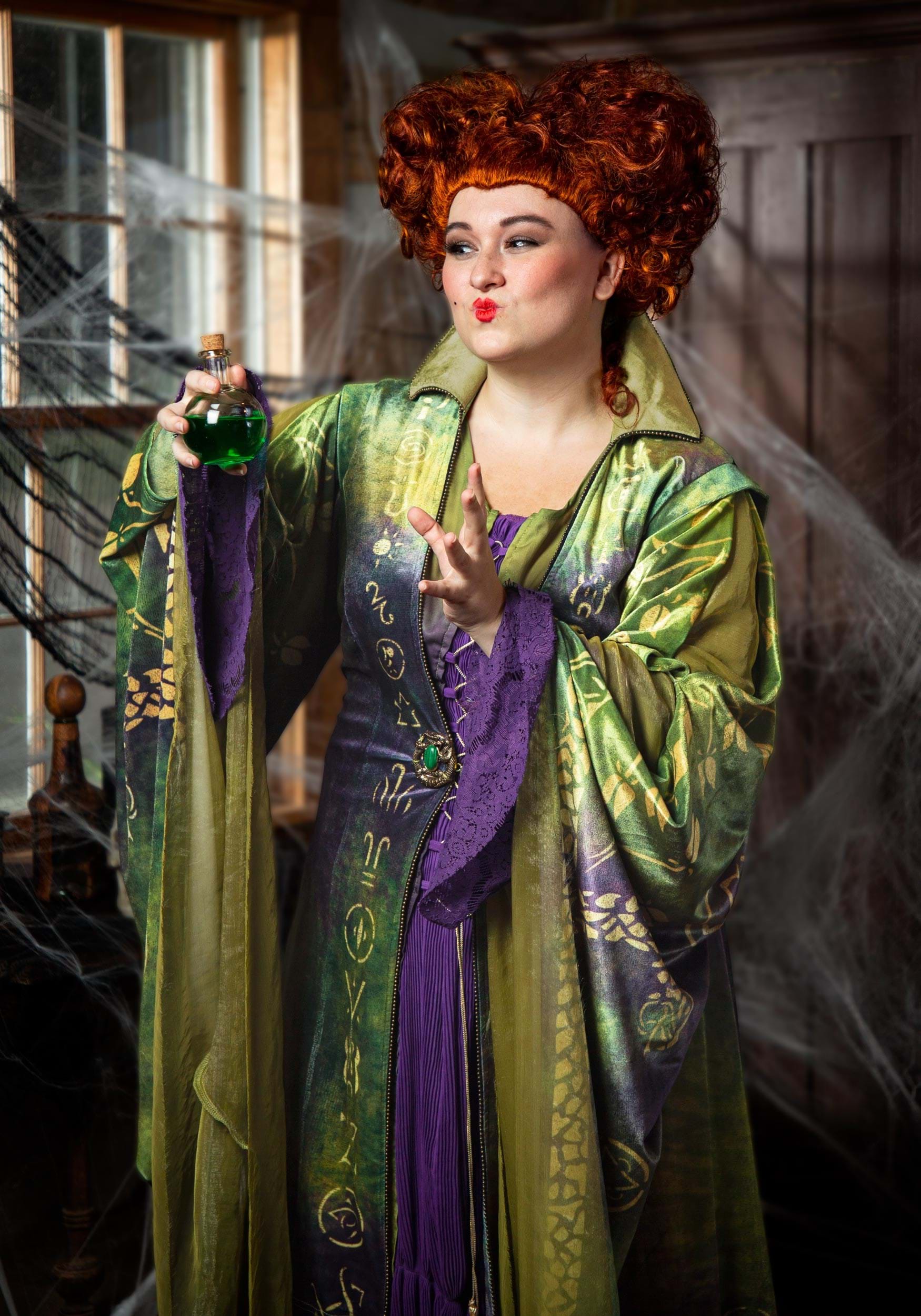 Girls Hocus Pocus Winifred Sanderson Inspired Costume Dress