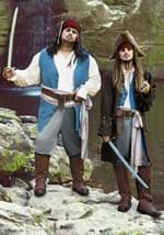 Captain Jack Sparrow Plus Size Men Costume Alt 1
