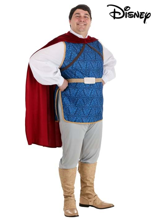 Men's Plus Size Snow White The Prince Costume