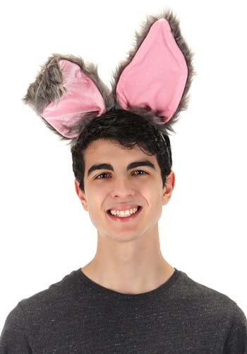 Gray Bendy Bunny Ears Accessory Headband | Animal Ears