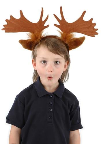 Moose Antlers & Ears Costume Headband